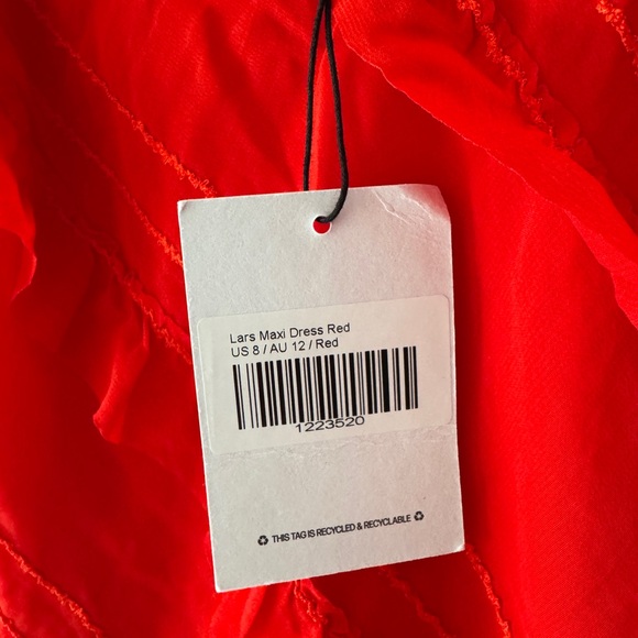 NEW!! Princess Polly Lars Red Maxi Dress - STUNNING! - Picture 7 of 11